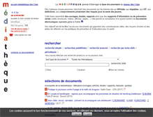 Tablet Screenshot of mediatheque.lecrips.net